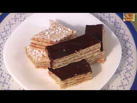 Prajitura de post cu foi fragede si crema de caramel #568