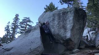 Video thumbnail of El Diablo, V5. Tramway