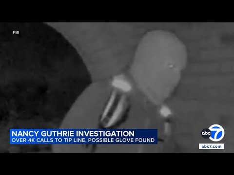 Glove found along road near Nancy Guthrie's home amid ongoing search