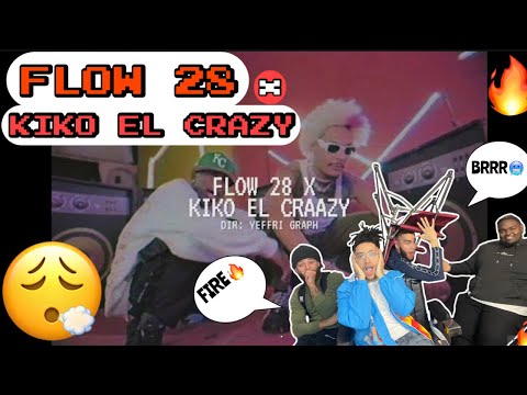 (AMERICANS REACT) Flow 28 x Kiko El Crazy - LO RAFAGUIE ( Video Oficial ) @yeffrigraph REACTION!!🔥