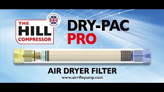 Air drying filter for HILL EC-3000 EVO compressor