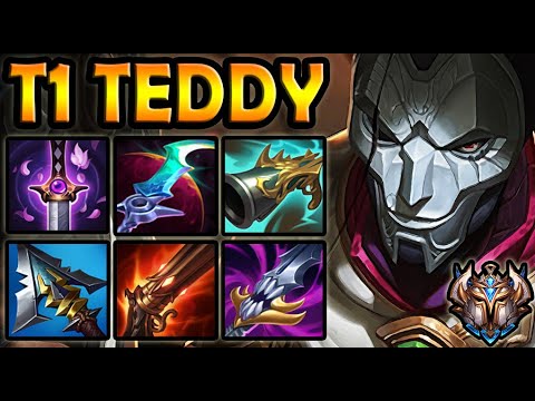 T1 Teddy JHIN ADC vs LUCIAN [ Quadrakill ] Ranked Korea ✅