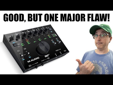 M-AUDIO AIR 192x14 USB-C Audio Interface for Studio Recording with 8 In and 4 Out, MIDI Connectivity, and Software from MPC Beats and Ableton Live Lite video review thumbnail