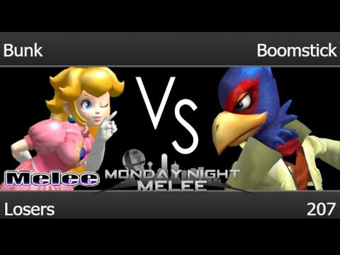 MNM 207 - FX | Bunk (Peach) vs Boomstick (Falco) Losers - Melee