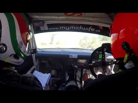 Nicky Grist Rally 2022 crash BMW M3