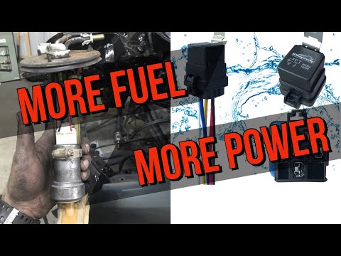 DIY Walbro 450 fuel pump & relay install!