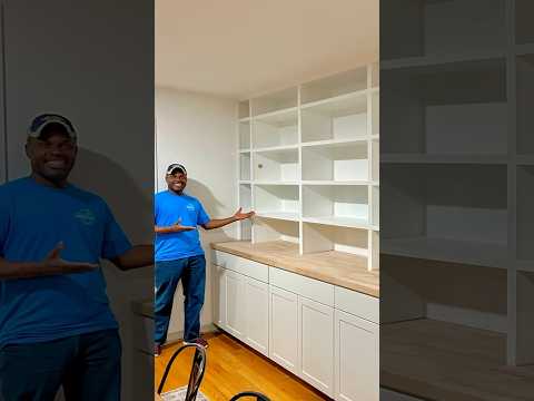 Built-in bookcase, from start to finish! It was a really fun project!