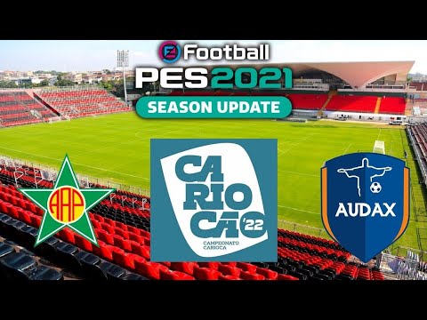 PORTUGUESA-RJ X AUDAX RIO - CAMPEONATO CARIOCA - 10ª RODADA 03/03/23 [PES 2021]