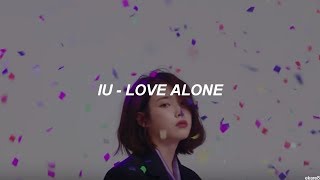 IU - Love Alone // Sub. español