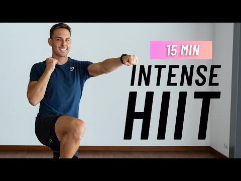 20 MIN FULL BODY HIIT Workout With Weights At Home No Repeat No Jumping