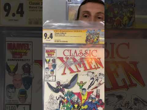 (6 Sec.) Unboxing X-Men CGC Signature Series Graded Comic Book - Marvel Comics Modern Age