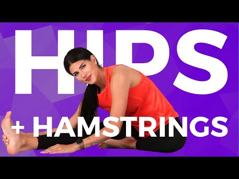 5 minute Yoga Stretch for Hips & Hamstrings