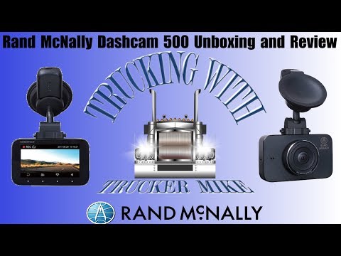 Rand McNally Dashcam 500 Unboxing and Review