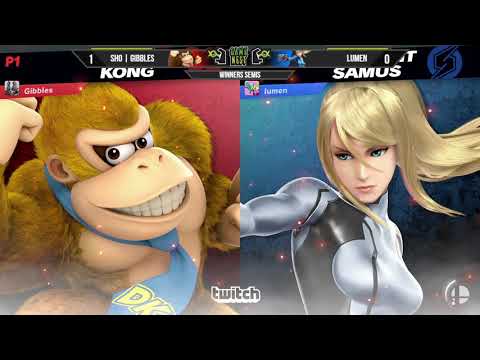 Smash It Up (ONLINE): SHO | Gibbles (Donkey Kong) vs lumen (Dark Samus/Zss) - Winners Semis