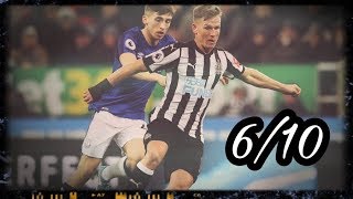 Players ratings | Newcastle United 0-1 Everton