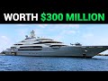 Inside A Billionaire's $300 Million Superyacht