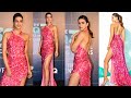 Kriti Sanon Looking Beautiful In Pink High Slit Dress At GQ Awards 2022