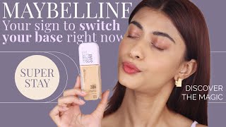 The brand new Maybelline Super Stay Lumi-Matte Foundation | Honest Review | Sush Dazzles