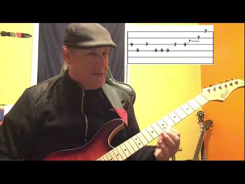 B B  King Thrill Is Gone Solo Lesson-Guitar Tutorial With Tab