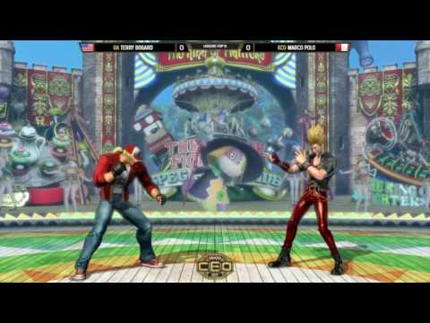 "BBR" KOF14 AT CEO2017 - UA TERRY BOGARD vs KCO MARCO POLO