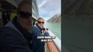 The highlight of our Alaskan cruise on ​⁠@norwegiancruiseline Bliss - glacier viewing! #nclbliss