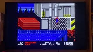 Double dragon nes gameplay on the Polymega #nes #polymega #doubledragon