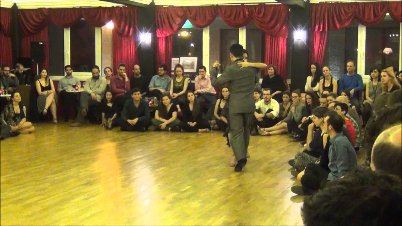 Video thumbnail for Lucas Gauto & Naima Gerasopoulou - Show 1/4 @ Academia del Tango, Milonga "El Cabeceo"