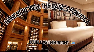 The Basics Fukuoka: Double vs Twin Room Tour (Honest Review) 🇯🇵