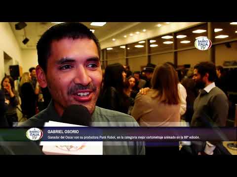 Reconocimiento a Gabriel Osorio SANFIC 12 Industria