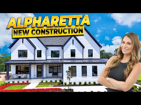 Inside One of Alpharetta’s Best New Construction Homes | Atlanta’s Hottest Suburb!