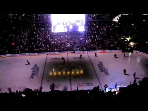 Intro at Lightning Game - Playoff Round 1 Game 4  4/20/11
