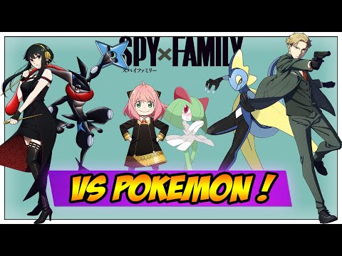 Qual é o Time Pokémon da Família Forger? (Spy X Family)
