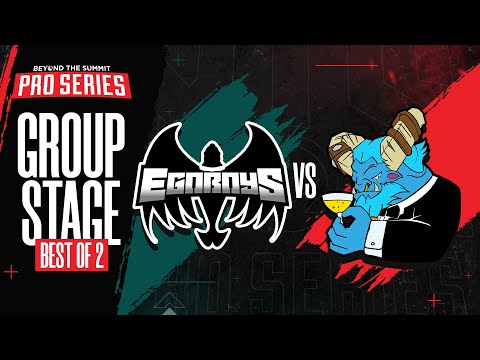 Egoboys vs TOOBASED Game 2 - BTS Pro Series 5: Group Stage w/ MLP & johnxfire