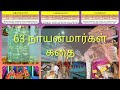 63 நாயன்மார்கள் கதை 63 Nayanmarkal Story