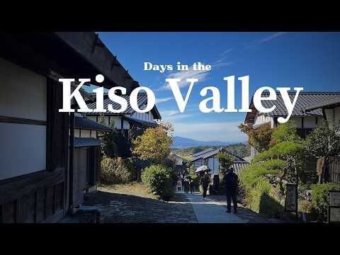 3 days in the kiso valley | Solo Travel Vlog