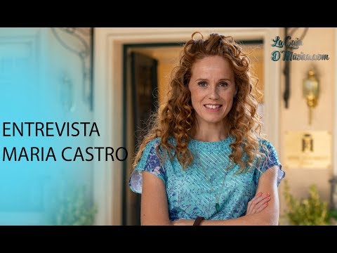 MARIA CASTRO NOS CUENTA ALGUNOS DETALLES DE SU PERSONAJE EN AMAR ES PARA SIEMPRE