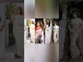 Heroines In White Saree Shorts