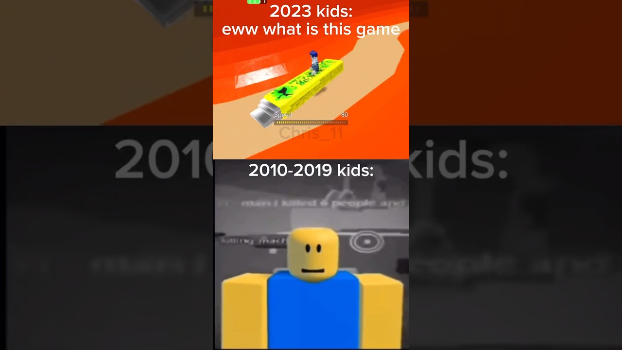 Roblox nostalgia || get eaten