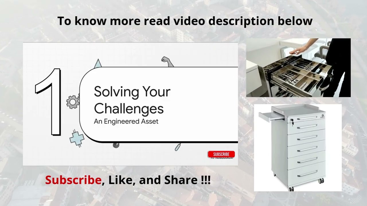 The BEST Stainless Steel Medical Cart for Dental & Beauty Salons