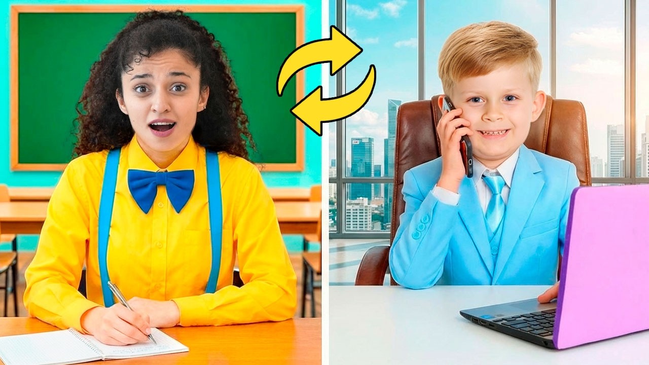 Kid Becomes the Parent!