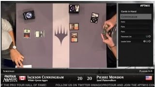 Pro Tour Magic 2015 - Semifinals - Jackson Cunningham vs. Pierre Mondon