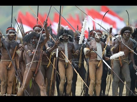 The ancient rituals of the Dani Tribe in New Guinea
