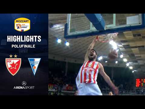 Crvena zvezda - Spartak 86:69 | Polufinale Kup Radivoj Korać | 20. februar 2026.