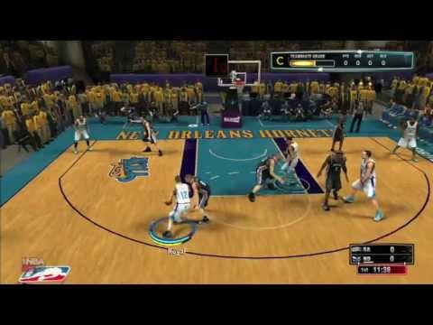 NBA 2K13 My Career Playoffs QFG2 - The Return of Ryan Anderson and Parker Sits Down Twice