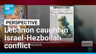Lebanon grapples with death, displacement and widening Hezbollah-Israel conflict • FRANCE 24