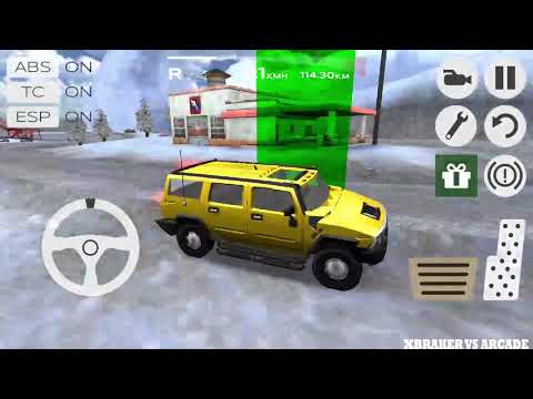 Extreme Suv Driving Simulator 2019: Hummer Driving Offroad Mountain 4x4 - Android GamePlay 3D