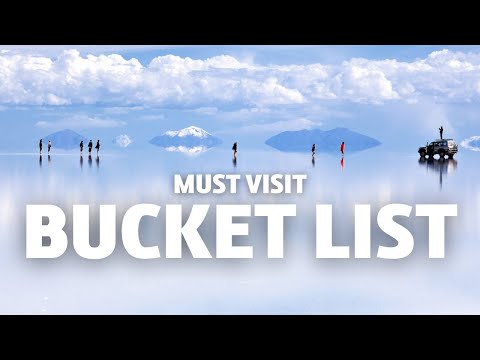 The ULTIMATE TRAVEL Bucket List | 25 Must-See Destinations