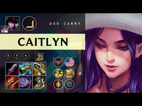 Caitlyn ADC vs Cassiopeia - NA Grandmaster Patch 26.01