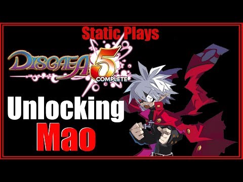 Let's Guide Disgaea 5 Complete - Unlocking Mao