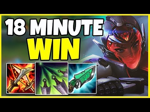 RANK 1 AKALI HOW TO WIN IN 18 MINUTES (INSANE CARRY) - League of Legends